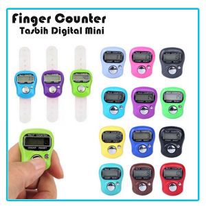 Tasbih Digital Mini Finger Counter Penghitung Digital Tally Jari Ngaji