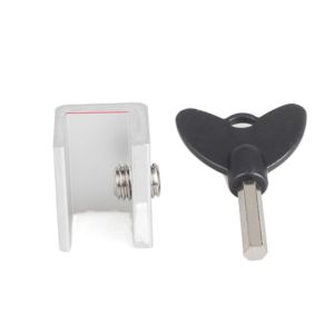 WARM STOP Sliding Baby Safety Adjustable Window Lock Child Protection Cabinet Lock Aluminum Alloy