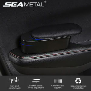 Car armrest cushion anti fatigue elbow support pad storage case