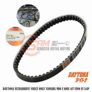 Vbelt Daytona Ultradrive Yamaha Mio J Soul GT Fino Fi Vanbelt Racing Motor Matic