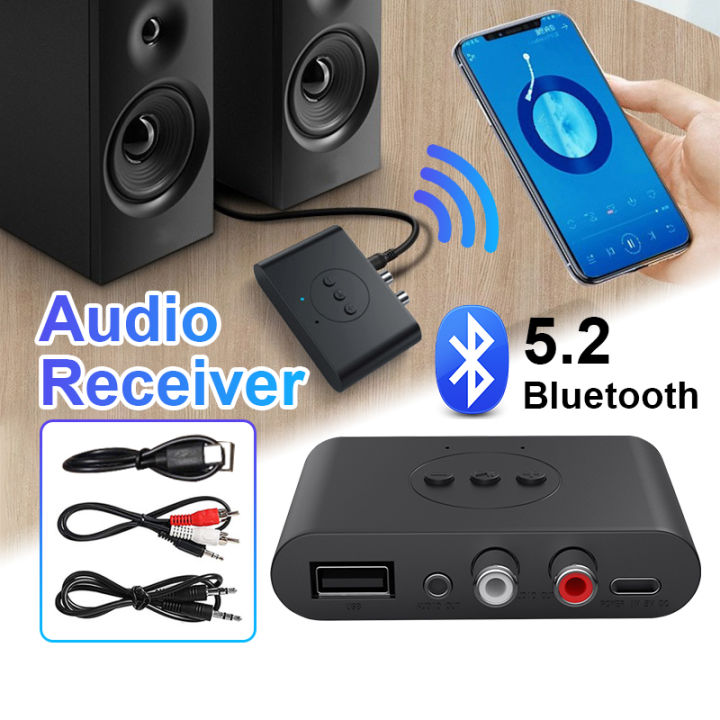 USB Car Bluetooth Audio Receiver NFC AUX Music