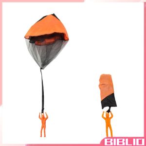BibLio Hand Throwing Parachute Kids Toy Children Fly Parachute Sport Educational Toys