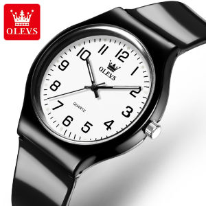 OLEVS Watch Women Original Waterproof Casual Fashion Small Dial Cute Silicone Strap Luminous Quartz Watch With Gift Box
