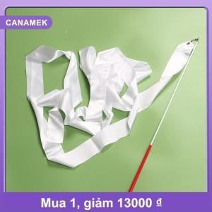 【CANAMEK】 4M Đầy Màu Sắc Phòng Tập Thể Dục Vũ Băng Nhịp Điệu Cô Gái Nghệ Thuật Thể Dục Dụng Cụ Múa Ba Lê Streamer Xoay Que Cầu Vồng Thanh Đào Tạo Thể Thao