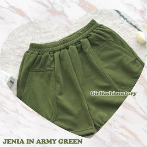 CELANA PENDEK WANITA / HOTPANTS JENIA BAHAN FLEECE TEBAL
