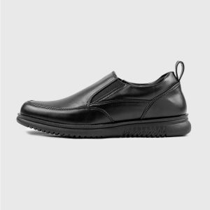 SMITH DARK BROWN |ManNeedMe x ARF| Sepatu Formal Pria Slip On Shoes Pantofel Kantor / PDH / Kerja