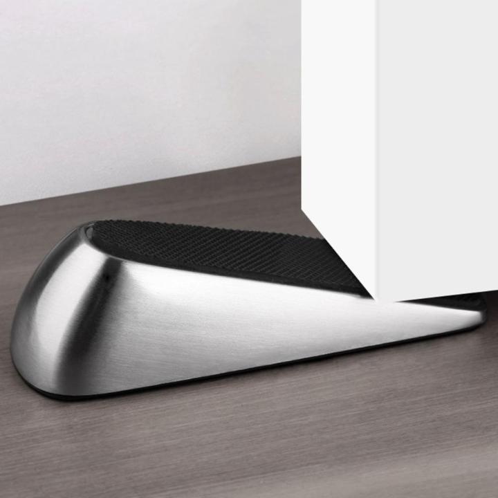 NEW Safety Zinc Alloy Creative Heavy Duty Door Stopper Finger Guard