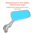 H2C-Style Motorcycle Rearview Mirrors – Aggressive Sportbike Winglet Mirrors, Universal Fit for Most Street Bikes. 