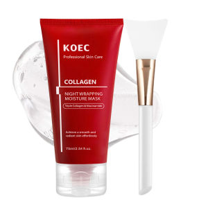 KOEC Collagen Nighttime Moisturizing Transparent Peel-Off Mask Collagen Night Warpping Mask
