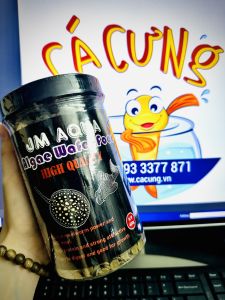 Cám JM Aqua Algae Wafer - Thức ăn chìm chuyên cho cá tầng đáy cá chuột cá sam (Hàng Công Ty)