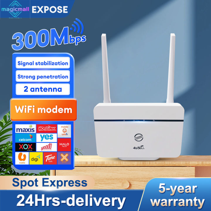 Router 4G/5G Modem wifi 6 modified unlimited 300mbps P6000 router Strong Wall ZTE