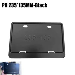 [COD/Local Seller] License Plate For 235x135MMUniversal Motorcycle License Plate Frame Carbon Fiber Mount Holder Number Cover