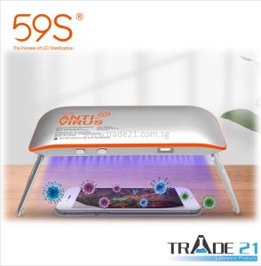 [SG READY STOCK] 59s Portable UVC LED Mini Sterilizer Steriliser Sanitizers