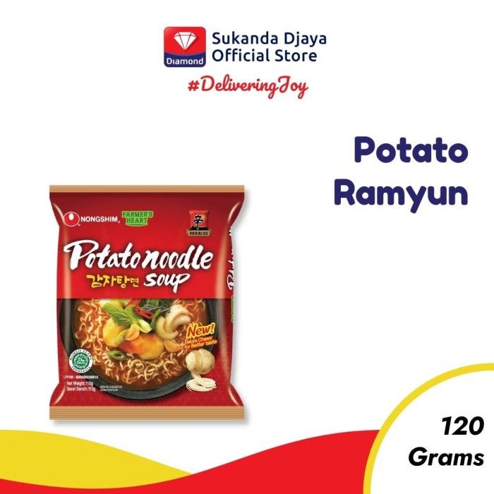 Nongshim Potato Ramyun 120 Gr | Lazada Indonesia