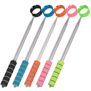 Bóng gôn scooper xách tay bóng gôn retrievers Kính thiên văn thép không gỉ bóng pickers Dụng cụ huấn luyện cho người chơi golf