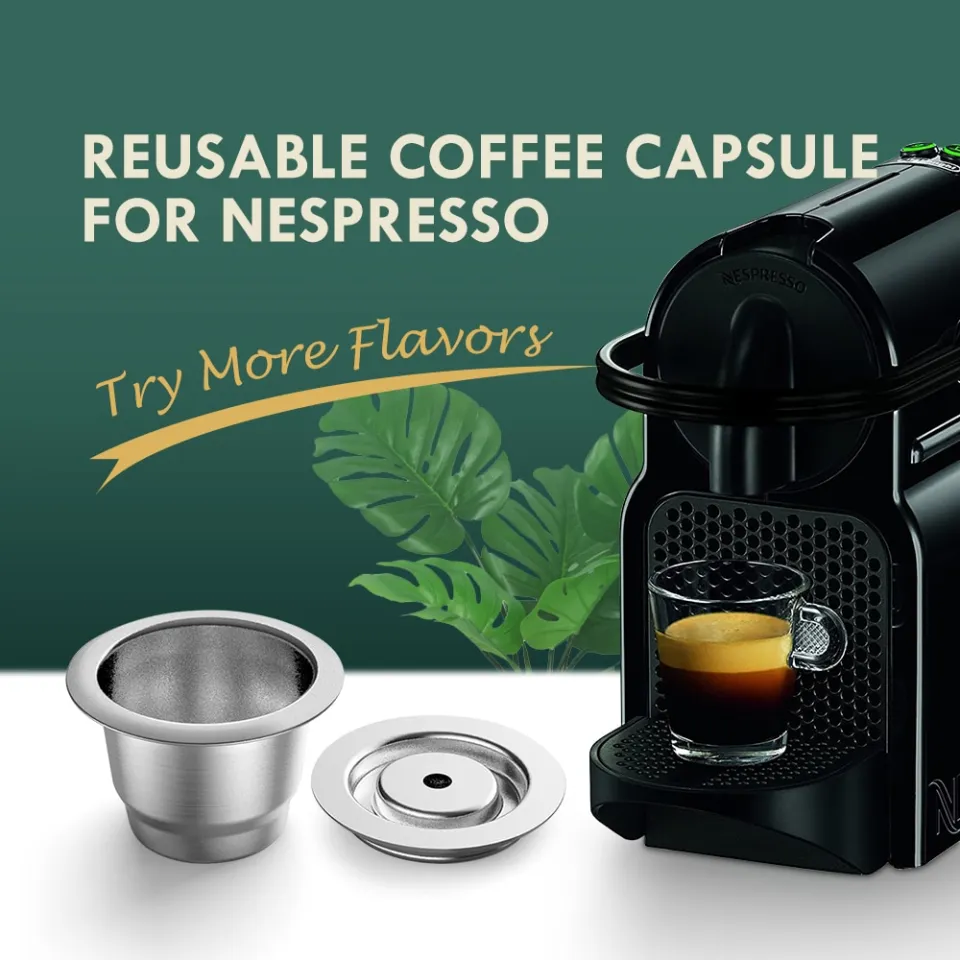 i Cafilas】[NESC01] Reusable Coffee Capsule Coffee Pods Filter