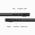 Apple MacBook Pro 14" - M3 Pro Chip (12-Core CPU and 18-Core GPU). 