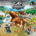 Leiao UT【🔥READY STOCK 🔥】Mainan Blok Bangunan Model Dinosaurus Jurassic Compatbile Dengan Merek Terkemuka Mainan Konstruksi Ukuran Besar Untuk Anak-Anak Membangun Batu Bata. 