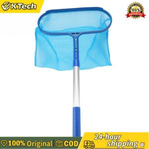 【Vktech】Premium Swimming Pool Skimmer Net with Telescopic Pole for Quick Debris Removal from Pools and Ponds