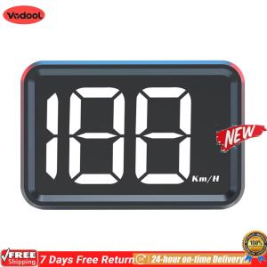 [Vodool Flagship Store]GPS KMH MPH HUD Digital Speedometer Head Up Display Digital Speed Meter Gauge Universal for Cars Truck