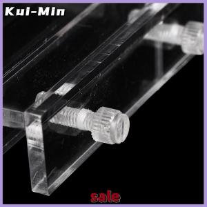Kui-Min 1pc Aquarium Clear Fish Tank LED Light Holder Lamp Fixtures Support Stand Decorations