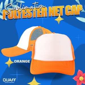 Printleaf- (50pcs) QUAFF Promo Bundle Printable Net Cap Trucker Plain Baseball Cap