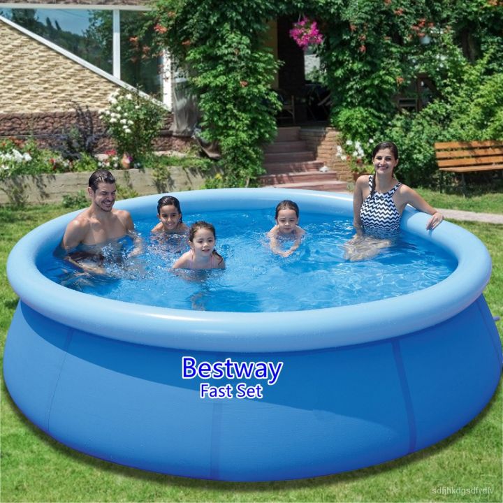 Bestway Fast Set Pool Ft Blow Up Pool Bestway 8ft FREE Pump Fast