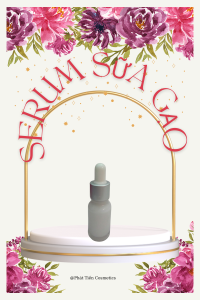 💦 Serum Sữa Gạo Sâm Mộc Hương giúp giữ ẩm căng bóng mềm mịn da dưỡng trắng da tự nhiên chai 5ml