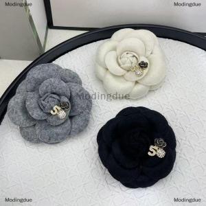 [COD] Modingdue Fashion Elegant Fabric Camellia Brooches Lapel Pins For Women Shirt Clothing Badges Accessories