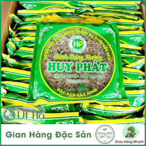 Bánh Tráng Nước Cốt Dừa Mè Đen Tây Ninh Gói 200G - Bánh Tráng Nướng Sẵn Ăn Liền - Út Hà Đặc Sản