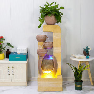 Home Decoration Items Water Fountain Water Fountain Indoor Feng Shui Water Feature Decorative Items Display Home Humidification European Relocation and Opening First Choice