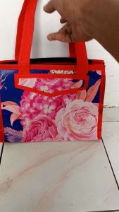 Tas Spon Motif Serbaguna Size  30×15×23