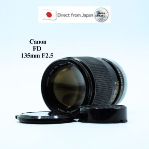 [Used in Japan] " Vintage Lens " Canon FD 135mm f/2.5 Released in Japan