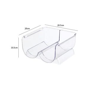 e99store Plastic Free-Standing Water Bottle Holder Storage Organizer Wine Rack for Kitchen Countertops Table Top Pant