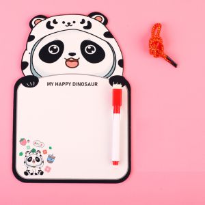 Papan Tulis Anak Karakter Whiteboard Mini Free Spidol Bisa Dihapus HM033 - KMS