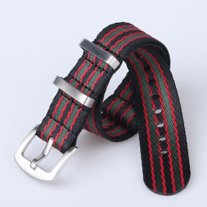 High Quality Nato Wristbelt compatible for Seiko/Tissot/Citizen Watch Strap Replacement Zulu Woven Bracelet Nylon Watchband 20mm 22mm