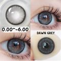 [COD] MYSTICEYES SOFTLENS DAWN GRAY NORMAL S/D MINUS -6.00 14.5 MM. 