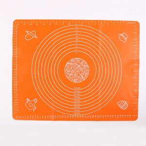 Tấm thảm lót nhào bột trộn bột silicon chống dính trượt làm bánh sữa chua bao quy baking 50x40CM FELAA