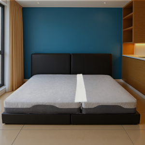 Mildmate BedBridge: ตัวเชื่อมที่นอนไร้รอยต่อ | ไม่ต้องใช้สายรัด (ใช้คู่ผ้าปู Mildmate 360° เท่านั้น)