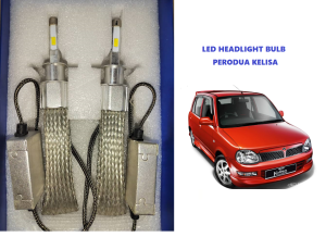 ☆LED☆ 2pcs H4 LED HEADLIGHT BULBS CREE XHP50 (6000K White) - PERODUA KELISA