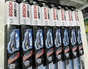 Gạt Mưa Cao Cấp Chính Hãng BOSCH AeroTwin - Móc Chữ U - Đủ Size - Lắp Đặt Dễ Dàng - Chuyên Dành Cho Xe Châu Á