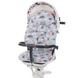 QUINT For Kids High Chair Trolley Pram Cushion Baby Seat Cushion Cartoon Seat Liner Car Seat Baby Stroller Cushion Pushchair Car Mat Stroller Accessories Trolley Mattress