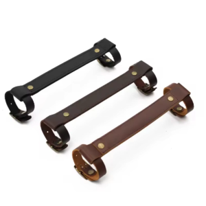 Versatiles Bicycles Handle Leather Bike Frame Handle Bicycles Lift Handle for Students and Office Workers