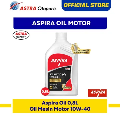 Oli Motor Aspira Oil Matic 10W-40 Aspira Oil 08L 11-10W40SX