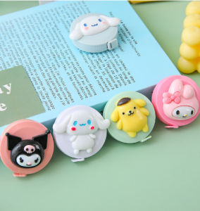 THƯỚC DÂY CUỘN RÚT 150cm (1.5m) NHIỀU HỌA TIẾT NGỘ NGHĨNH - Cuộn Thước Dây May Đồ Đo 3 Vòng