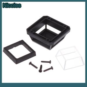 [Nicoles] อุปกรณ์เสริมซ่อมแซมหน้าต่างแบบเลเซอร์แนวตั้งและแนวนอน1 2ชุดสำหรับ4D ระดับเลเซอร์ฝาครอบป้องกันหน้าต่าง
