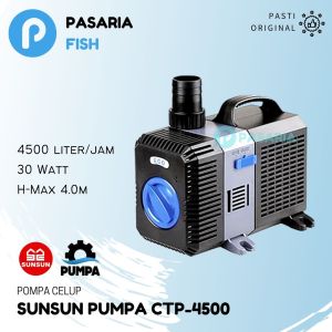 SUNSUN PUMPA CTP4500/CTP 4500 Liter per jam Pompa Celup Kolam Hemat/Rendah Daya
