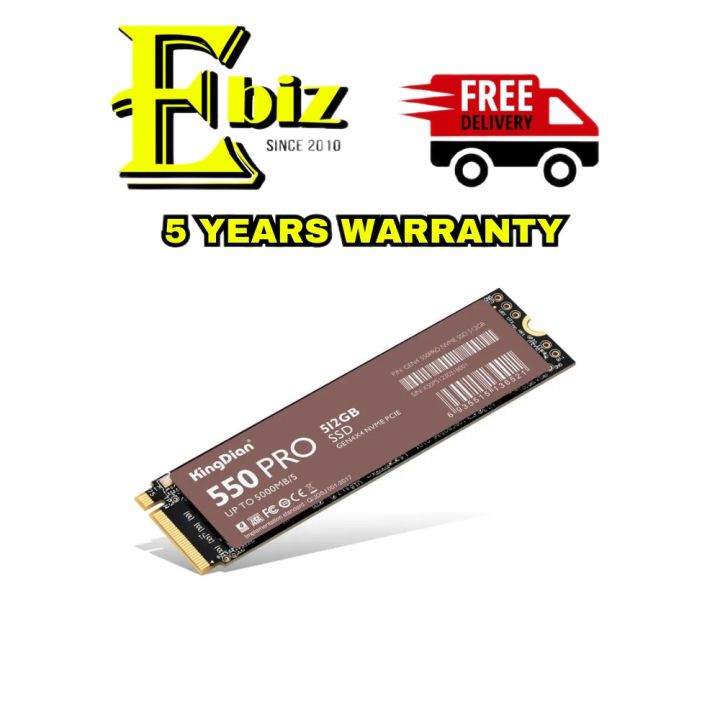 KINGDIAN 550 Pro 2280 NVME 512GB 1TB Gen4x4 SSD