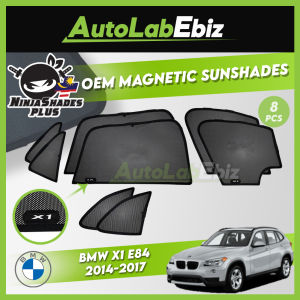 BMW X1 E84 2014-2017 NinjaShades Plus OEM Magnetic Car Sunshades (8pcs/set)
