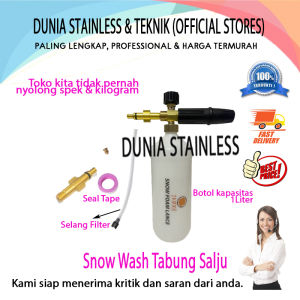 (BGH) Snow Wash Tabung Salju 1L /Snow Foam Lance 1Liter Sangat cocok dengan berbagai mcam merk jet cleaner